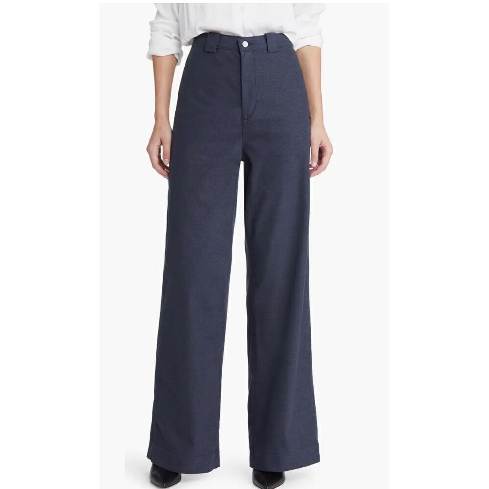 NWT AG jeans Anthropologie Highrise Ultra wide leg Tailored Deven pant Size 32
